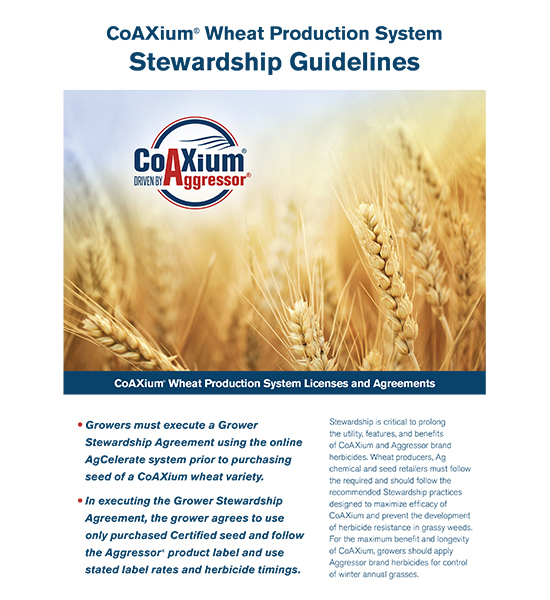 CoAXium Stewardship Guidelines